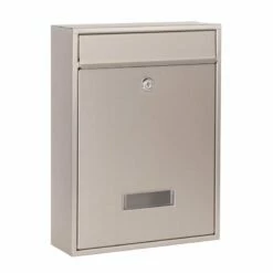 Edelstahl Briefkasten Wandbriefkasten Postkasten Oberölfen