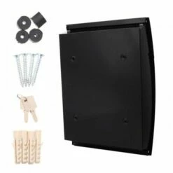 Edelstahl Design Mailbox Briefkasten Harrow Schwarzgrau -Türschilder aus Edelstahl Geschäft edelstahl design mailbox briefkasten harrow schwarzgrau4