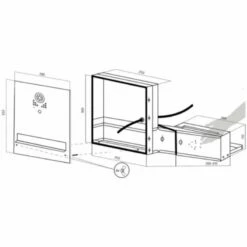 Edelstahl Durchwurfbriefkasten Mit Kamera FARBE LCD 2 DRAHT 2 Monitor -Türschilder aus Edelstahl Geschäft edelstahl durchwurfbriefkasten mit kamera farbe lcd 2 draht 2 monitor4