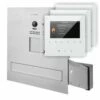 Edelstahl Durchwurfbriefkasten Mit Kamera TFT FARBE LCD Touchsensor 3 Monitore