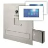 Edelstahl Durchwurfbriefkasten Mit Kamera Touchscreen & Videospeicher 2 Monitor
