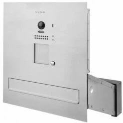 Edelstahl Durchwurfbriefkasten Mit Kamera & Touchsensortasten 1 Monitor -Türschilder aus Edelstahl Geschäft edelstahl durchwurfbriefkasten mit kamera touchsensortasten 1 monitor2
