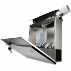 Edelstahl Funk Briefkasten Postkasten Wandbriefkasten Mailbox -Türschilder aus Edelstahl Geschäft edelstahl funk briefkasten postkasten wandbriefkasten mailbox4