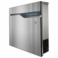 Edelstahl Funk Briefkasten Postkasten Wandbriefkasten Mailbox -Türschilder aus Edelstahl Geschäft edelstahl funk briefkasten postkasten wandbriefkasten mailbox5