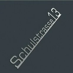 Edelstahl Hausnummer Straßen Schriftzug Selbst Gestalten TYP2 -Türschilder aus Edelstahl Geschäft edelstahl hausnummer strassen schriftzug selbst gestalten typ25