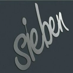 Edelstahl Hausnummern Schriftzug In Worten -Türschilder aus Edelstahl Geschäft edelstahl hausnummern schriftzug in worten4