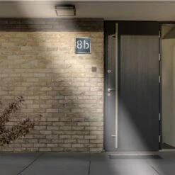 Türschilder aus Edelstahl Geschäft -Türschilder aus Edelstahl Geschäft edelstahl hausnummernschild anthrazit ral 7016 lasercut2