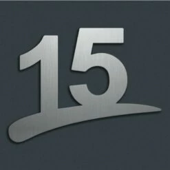 Edelstahl Hausnummernschild Hausnummer 2 Zeichen Auf Bogen -Türschilder aus Edelstahl Geschäft edelstahl hausnummernschild hausnummer 2 zeichen auf bogen6