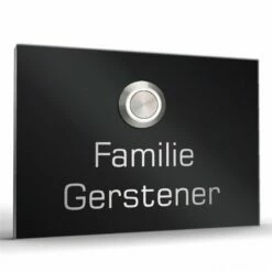 Edelstahl Klingelplatte 100x70mm Türklingelschild 6 Edelstahl Klingelplatte 100x70mm Türklingelschild -Türschilder aus Edelstahl Geschäft edelstahl klingelplatte 100x70mm tuerklingelschild3