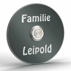 Edelstahl Klingelplatte RUND In Verschiedenen Größen -Türschilder aus Edelstahl Geschäft edelstahl klingelplatte rund in verschiedenen groessen2