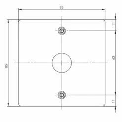 Edelstahl Klingelplatte V4A Klingeltaster Hannover -Türschilder aus Edelstahl Geschäft edelstahl klingelplatte v4a klingeltaster hannover2