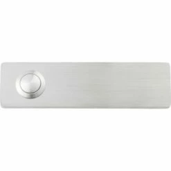 Edelstahl Klingelplatte V4A Klingeltaster Sylt