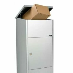 Edelstahl Paketbriefkasten Galvanisiert Mit Zylinderschloss -Türschilder aus Edelstahl Geschäft edelstahl paketbriefkasten galvanisiert mit zylinderschloss2