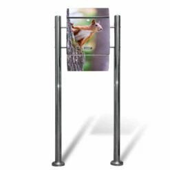 Edelstahl Standbriefkasten Briefkasten Mailbox Eichhörnchen -Türschilder aus Edelstahl Geschäft edelstahl standbriefkasten briefkasten mailbox eichhoernchen5