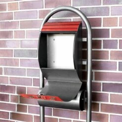 Edelstahl Standbriefkasten Briefkasten Mailbox Hammerschlag Nostalgie -Türschilder aus Edelstahl Geschäft edelstahl standbriefkasten briefkasten mailbox hammerschlag nostalgie4