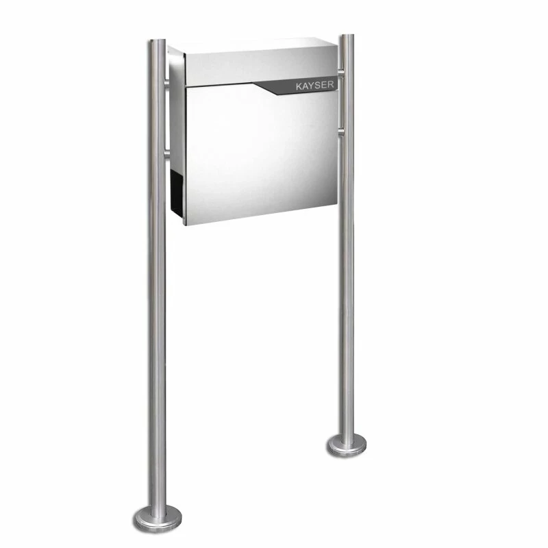 Edelstahl Standbriefkasten Briefkasten Mailbox Mit Zeitungsfach & Beschriftung 1 Edelstahl Standbriefkasten Briefkasten Mailbox Mit Zeitungsfach & Beschriftung
