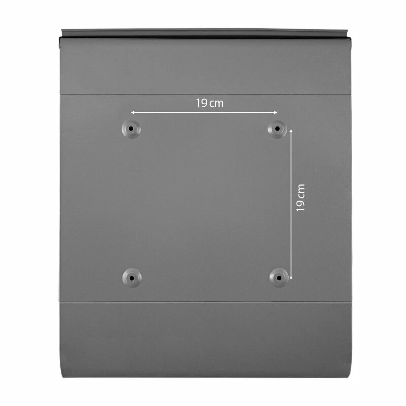 Edelstahl Standbriefkasten Briefkasten Mailbox Stahl Holz 6 Edelstahl Standbriefkasten Briefkasten Mailbox Stahl Holz – Bild 6