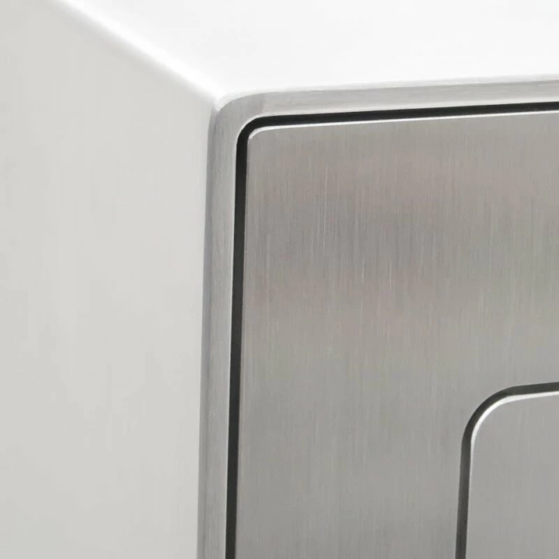 Edelstahl Standbriefkasten Hausbriefkasten Classic 044 4 Edelstahl Standbriefkasten Hausbriefkasten Classic 044 – Bild 4