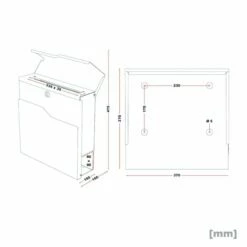 Edelstahl Standbriefkasten Mit FUNKKLINGEL Postkasten Briefkasten Izzy 6 Edelstahl Standbriefkasten Mit FUNKKLINGEL Postkasten Briefkasten Izzy -Türschilder aus Edelstahl Geschäft edelstahl standbriefkasten mit funkklingel postkasten briefkasten izzy3
