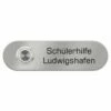 Edelstahl Türklingel Klingelschild 125x35mm Bassi