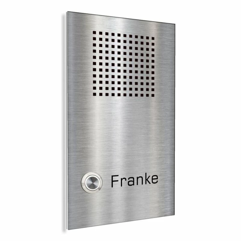 Edelstahl Türklingel Klingeltableau 150x250mm Mit Sprechsieb 1 Edelstahl Türklingel Klingeltableau 150x250mm Mit Sprechsieb