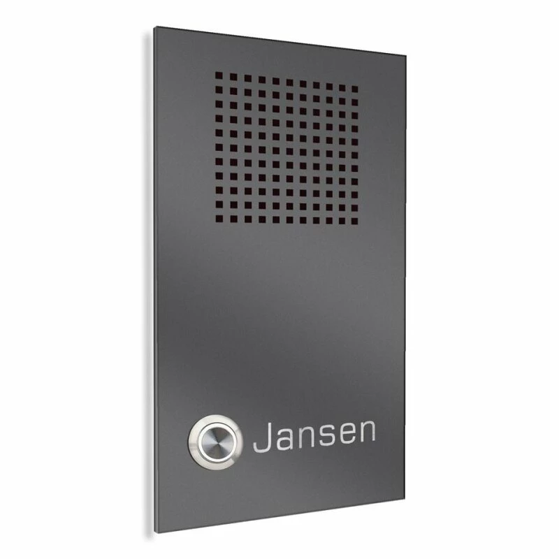 Edelstahl Türklingel Klingeltableau 150x250mm Mit Sprechsieb 4 Edelstahl Türklingel Klingeltableau 150x250mm Mit Sprechsieb – Bild 4