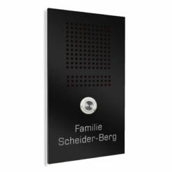 Edelstahl Türklingel Türklingeltableau 150x250mm Mit Sprechsieb -Türschilder aus Edelstahl Geschäft edelstahl tuerklingel tuerklingeltableau 150x250mm mit sprechsieb3