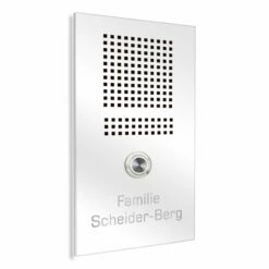 Edelstahl Türklingel Türklingeltableau 150x250mm Mit Sprechsieb -Türschilder aus Edelstahl Geschäft edelstahl tuerklingel tuerklingeltableau 150x250mm mit sprechsieb4