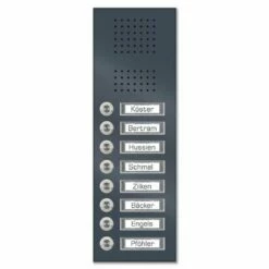 Edelstahl Unterputz Achtfamilien Türklingel 145x392mm 9 Edelstahl Unterputz Achtfamilien Türklingel 145x392mm -Türschilder aus Edelstahl Geschäft edelstahl unterputz achtfamilien tuerklingel 145x392mm3