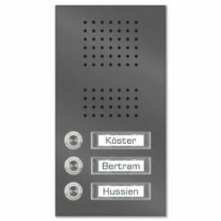 Edelstahl Unterputz Dreifamilien Türklingel 145x245mm -Türschilder aus Edelstahl Geschäft edelstahl unterputz dreifamilien tuerklingel 145x245mm6