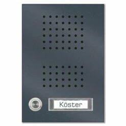 Edelstahl Unterputz Einfamilien Türklingel 145x185mm 9 Edelstahl Unterputz Einfamilien Türklingel 145x185mm -Türschilder aus Edelstahl Geschäft edelstahl unterputz einfamilien tuerklingel 145x185mm3