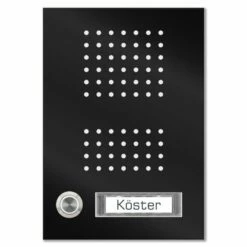 Edelstahl Unterputz Einfamilien Türklingel 145x185mm 10 Edelstahl Unterputz Einfamilien Türklingel 145x185mm -Türschilder aus Edelstahl Geschäft edelstahl unterputz einfamilien tuerklingel 145x185mm4