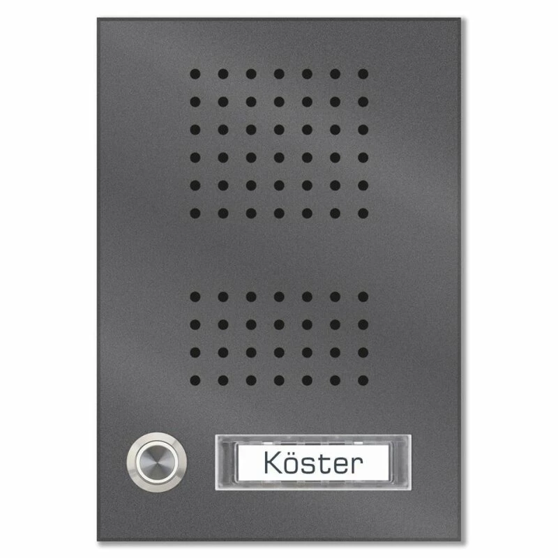 Edelstahl Unterputz Einfamilien Türklingel 145x185mm 6 Edelstahl Unterputz Einfamilien Türklingel 145x185mm – Bild 6