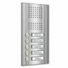 Edelstahl Unterputz Fünffamilien Türklingel 145x304mm