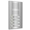 Edelstahl Unterputz Vierfamilien Türklingel 145x275mm