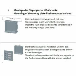 Edelstahl Unterputztürklingel Eckig Für Vier Wohneinheiten Inklusive UP-Kasten 4 Edelstahl Unterputztürklingel Eckig Für Vier Wohneinheiten Inklusive UP-Kasten -Türschilder aus Edelstahl Geschäft edelstahl unterputztuerklingel eckig fuer vier wohneinheiten inklusive up kasten2