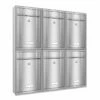Edelstahl Wandbriefkästen Beliebig Erweiterbar Bis 30 Kästen