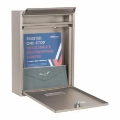 Edelstahl Wandbriefkästen Beliebig Erweiterbar Bis 30 Kästen -Türschilder aus Edelstahl Geschäft edelstahl wandbriefkaesten beliebig erweiterbar bis 30 kaesten9