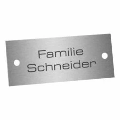 Edelstahlschild 70x25mm Typ 1 3 Edelstahlschild 70x25mm Typ 1 -Türschilder aus Edelstahl Geschäft edelstahlschild 70x25mm typ 12