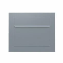 Einbaubriefkasten Boran Grau Metallic RAL 9007 -Türschilder aus Edelstahl Geschäft einbaubriefkasten boran grau metallic ral 90072