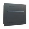 Einbaubriefkasten Boran RAL 7016 Anthrazit Grau