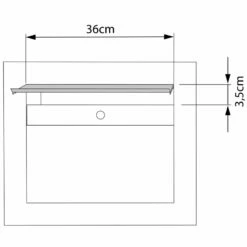 Einbaubriefkasten Boran Rostoptik RAL 8001 -Türschilder aus Edelstahl Geschäft einbaubriefkasten boran rostoptik ral 80016