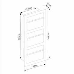 Einbaubriefkasten Hochkant Aus Edelstahl RAL 9007 Grau Metallic 3 Parteien 9 Einbaubriefkasten Hochkant Aus Edelstahl RAL 9007 Grau Metallic 3 Parteien -Türschilder aus Edelstahl Geschäft einbaubriefkasten hochkant aus edelstahl ral 9007 grau metallic 3 parteien5