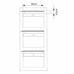 Einbaubriefkasten Hochkant Aus Edelstahl RAL 9016 Verkehrsweiß 3 Parteien 8 Einbaubriefkasten Hochkant Aus Edelstahl RAL 9016 Verkehrsweiß 3 Parteien -Türschilder aus Edelstahl Geschäft einbaubriefkasten hochkant aus edelstahl ral 9016 verkehrsweiss 3 parteien4