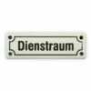 Emailschild 12,5 X 4 Cm, Dienstraum