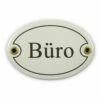 Emailschild Oval, 10,5 X 7 Cm, Büro