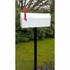 Exklusiver US Mailbox-Ständer Standfuß Schwarz