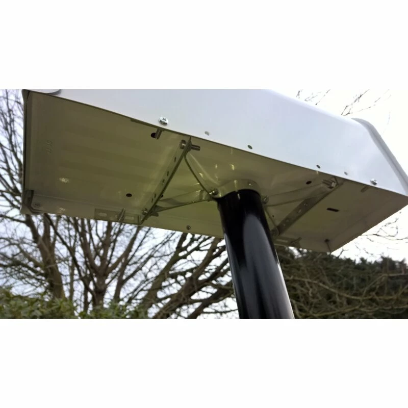 Exklusiver US Mailbox-Ständer Standfuß Schwarz 2 Exklusiver US Mailbox-Ständer Standfuß Schwarz – Bild 2