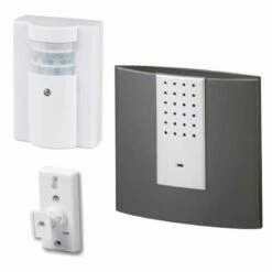 Funk Bewegungsmelder Mit Empfänger SQUARE Komplettset