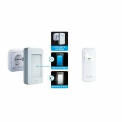 Funk-Converter Klingel Weiterleitung Set Mit Funk Empfänger Für Die Steckdose